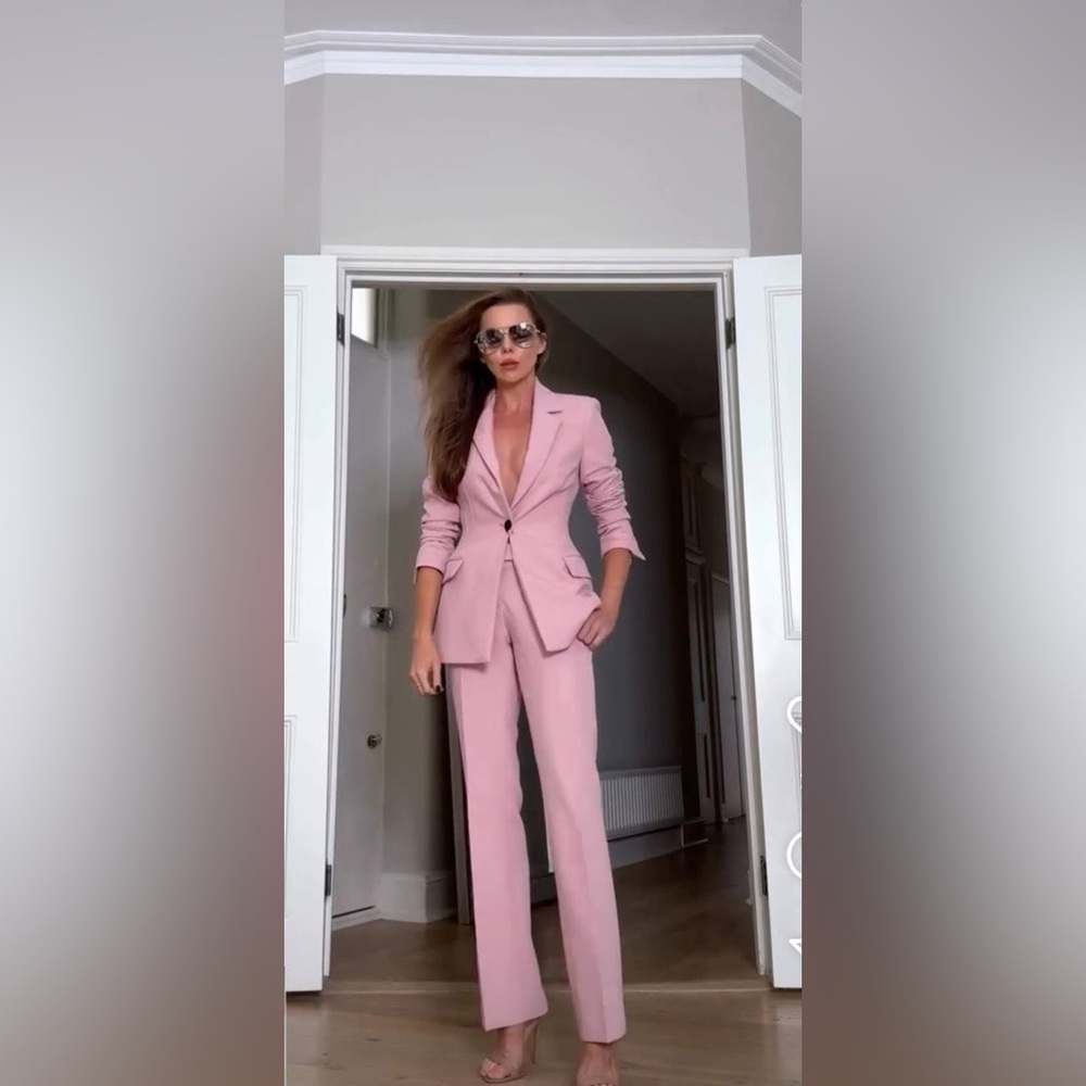 ZARA NEW  HIGH-WAIST FLARED TROUSERS